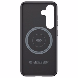 Samsung Enzo Aramid Case -suojakuori Samsung Galaxy S25+ -mallille, musta-hopea