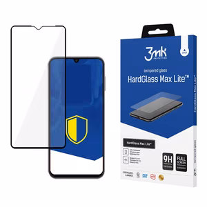 3mk HardGlass Max Lite karkaistu näytönsuojalasi Samsung Galaxy A14 -laitteelle, musta
