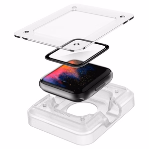 Spigen ProFlex EZ Fit -hybridilasi Apple Watch 4/5/6/SE -älykellolle (44mm)
