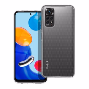 Puhelinkotelo 2 mm, kirkas XIAOMI Redmi Note 11 / 11S (kamerasuoja)