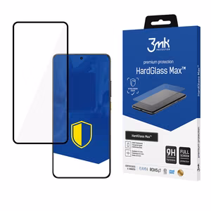 Karkaistu lasi 3mk HardGlass Max musta Xiaomi Poco X7 Pro:lle