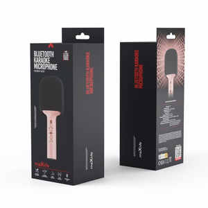 Maxlife Bluetooth-mikrofoni kaiuttimella MXBM-600 vaaleanpunainen