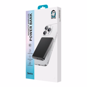 Benks Power Bank 10000mAh MP17 Armor Tint Gold - Type C - magnetic with induction charging