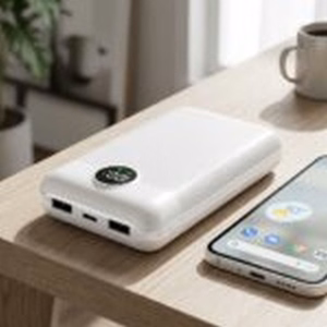 Veger S20 (W2081) -varavirtalähde PD QC3.0 2A 22,5W 20000 mAh, valkoinen