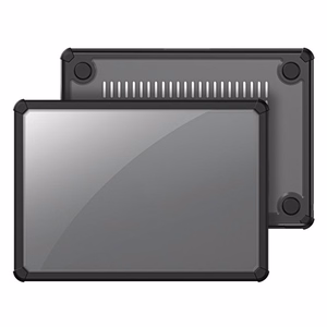 Kannettavan tietokoneen suojakuori Dux Ducis LCGM Apple MacBook Air 15.3 (2023/2024/2025) musta