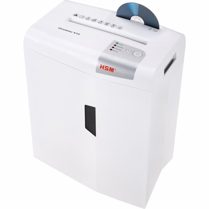 HSM shredstar S10 – paperisilppuri, suikaleleikkaava erillisellä CD-leikkurilla, 6 mm (1042121)