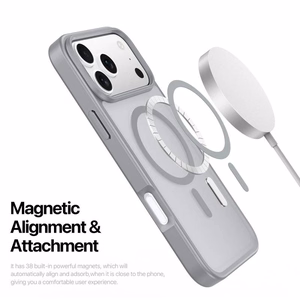 DUX DUCIS suojakuori YIND yhteensopiva MagSafe iPhone 17 PRO MAX:lle harmaa