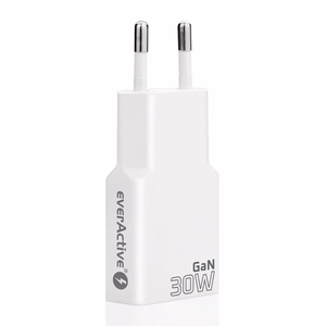 Laturi 2 x USB-C Quick Charge 4+ 30 W SUPER SLIM, valkoinen