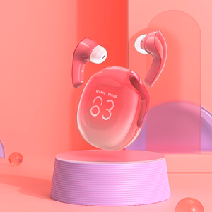 Acefast T9 Bluetooth 5.3 in-ear langattomat kuulokkeet - punainen