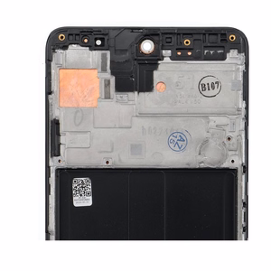FIXCELL lcd display for SAMSUNG A51 4G AMOLED with frame black (change glass)