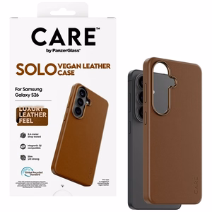 CARE by PanzerGlass Solo suojakuori Samsung Galaxy S26 ruskea