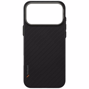 Uniq Keva EDGE Magclick Lataussuojakuori iPhone 17 Pro Max:lle - musta