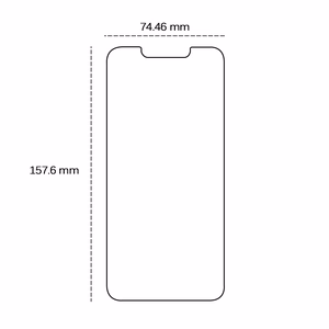Tempered glass 2,5D for iPhone 14 Pro Max