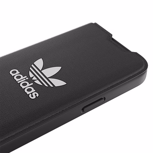 Adidas OR Booklet Case BASIC iPhone 14 Pro 6.1 musta/musta valkoinen 50182