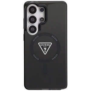 Guess Suojakuori IML Gradient Triangle MagSafe Samsung Galaxy S26 Ultra -puhelimelle musta