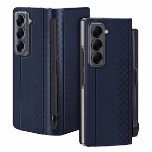 Dux Ducis BRIL suojakuori kynätelineellä Samsung Z Fold SE / W25 sininen