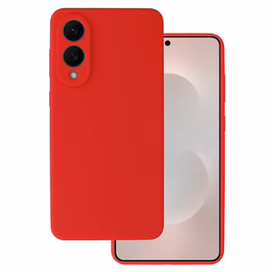 Silicone Lite Suojakuori Samsung Galaxy S25 Edge:lle vadelma