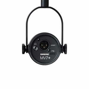 Shure MV7+ – USB-C/XLR podcast microphone