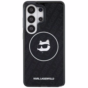 Karl Lagerfeld suojakuori IML Repeated Choupette MagSafe Samsung Galaxy S26 Ultra:lle musta