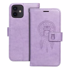 MEZZO Kirjasuojakuori iPhone 12 / 12 Pro:lle dreamcatcher violetti