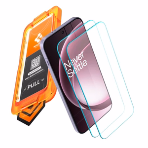 Spigen Glas.tR AlignMaster Slim karkaistu lasi, 2 kpl, OnePlus 15