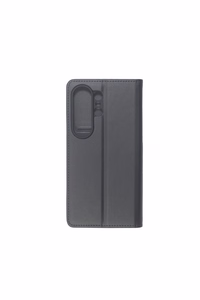 JM STAND FLIP CASE mallille Galaxy S26 Ultra, musta