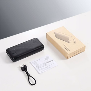Ulkoinen akku Veger L20S (VP2039PD / W2039PD) PD QC3.0 2A 20W 20000 mAh valkoinen