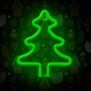 Vihreä LED-neon-joulukuusi FLNE16 Forever Light