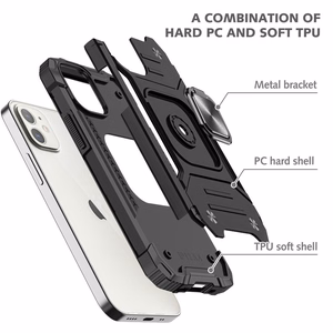 Suojakuori iPhone 13:lle Nitro musta
