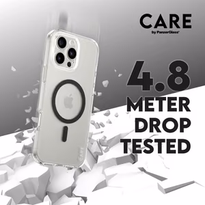 CARE by PanzerGlass Flagship suojakuori iPhone 16 Pro Max 6.9' musta/musta MagSafe 1348