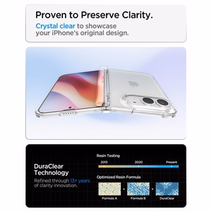 Spigen Ultra Hybrid Pro  iPhone Duo kuori, läpinäkyvä