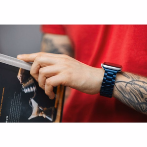Strap to Apple Watch Forcell F-Design FA10 steel clasp 38 / 40 / 41 mm black