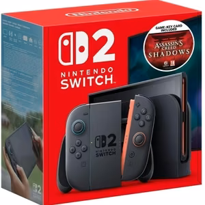 Nintendo Switch 2 + Assassin's Creed Shadows – pelikonsolipaketti