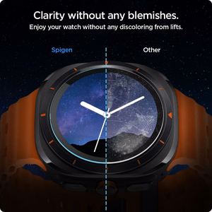 Spigen Glas.TR EZ Fit -karkaistu lasi Samsung Galaxy Watch Ultra (47mm):lle - kirkas (2 kpl)