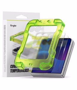 Ringke Cover Display Pro tempered-glass screen protector for Samsung Galaxy Z Flip 8, 2 pcs.