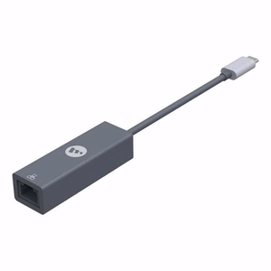 Adapteri Ethernet RJ45 (naaras) - Type C (uros) Mophie adapteri harmaa
