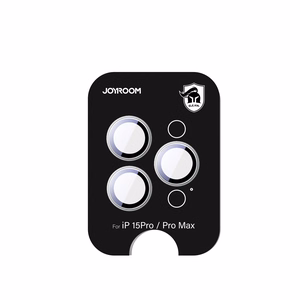 Joyroom JR-MFY0254 Lasi Näytönsuoja iPhone 15 Pro/15 Pro Max linsseihin - titaani