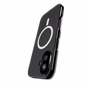 Puro Impact Clear D3O TPU+PC MagSafe-yhteensopiva suojakuori iPhone 17:lle - läpinäkyvä