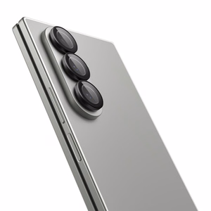 Spigen Optik Pro HD Glas.TR EZ Fit 2 kpl Kameransuoja Samsung Galaxy Z Fold 7:lle - Musta