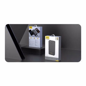 Powerbank Dudao K10Pro 2.4A 20000mAh 2 x USB-A - musta