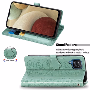 Case Cat-Dog Samsung A356 A35 5G green