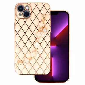 Trend Suojakuori iPhone 14 Plus:lle - design 5 - vaaleanpunainen