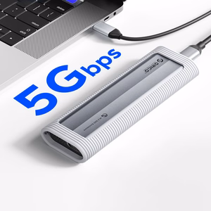 Orico AXM2-G2-V1 M.2 NVME USB-C/USB-A to USB-C 10Gb/s levyasema - harmaa