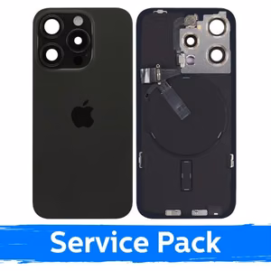 Takakuori yhteensopiva Apple iPhone 15 Pro / Black Titanium / (Service Pack)