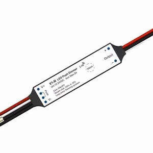 V1-N-ohjain, 12-24V, 1x 3A, Push-Dimm