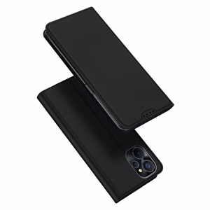 Dux Ducis Skin Pro Suojakuori Realme 10 5G / Realme 9i 5G:lle läppäkotelo korttiLompakko jalusta musta