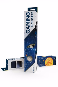 Gembird MP-SOLARSYSTEM-XL-01 Gaming mouse pad extra large\"Cosmos\" 350 x 900