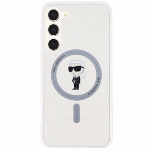 Karl Lagerfeld IML Ikonik MagSafe Suojakuori Samsung Galaxy S24+:lle - läpinäkyvä
