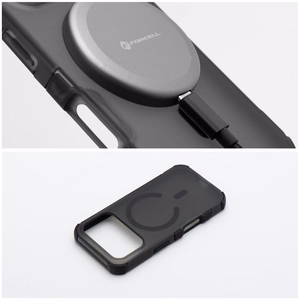 Case for iPhone 17 Pro Max / 18 Pro Max (low camera edge) Forcell F-Protect BumperX Premium compatible with MagSafe black