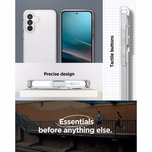 Spigen Ultra Hybrid -suojakuori Samsung Galaxy A37 5G:lle - läpinäkyvä